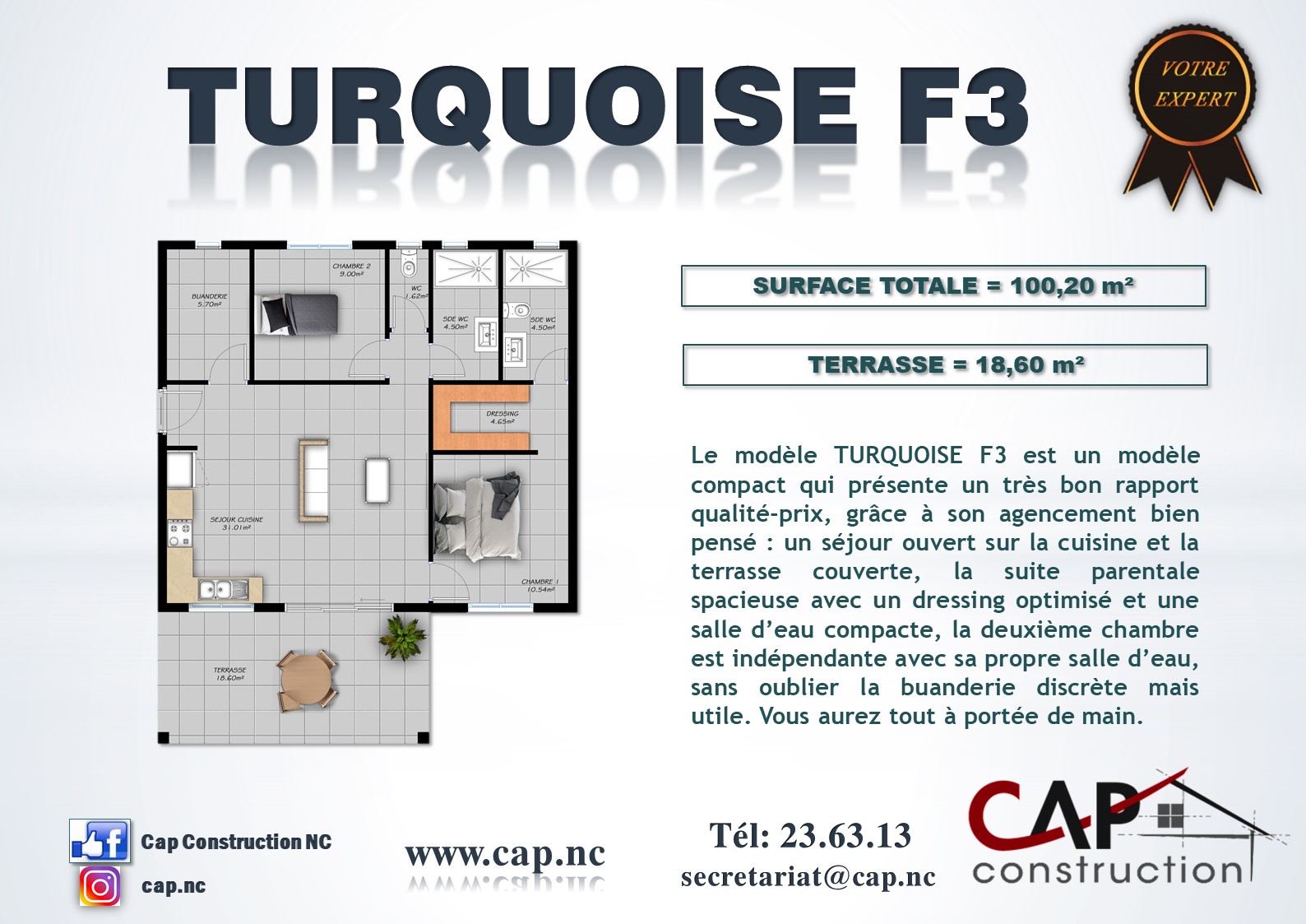 DISTRIBUTION TURQUOISE F3+ SITE